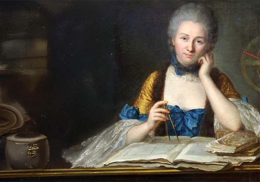 Retrato de Mme du Chatelet